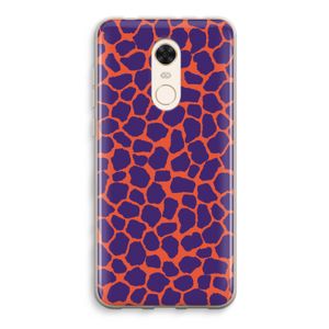 Purple Giraffe: Xiaomi Redmi 5 Transparant Hoesje
