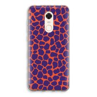 Purple Giraffe: Xiaomi Redmi 5 Transparant Hoesje