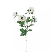 Anemone Tak Cream 62 cm kunstplant - Buitengewoon de Boet - thumbnail