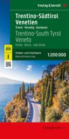 Wegenkaart - landkaart Trentino-Südtirol - Venetien - Tirol Zuid - Trentino - Gardameer - Venetië | Freytag & Berndt