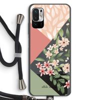 Sweet heaven geometrics: Xiaomi Redmi Note 10 5G Transparant Hoesje met koord