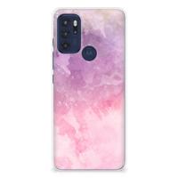 Smartphone hoesje Motorola Moto G60s Pink Purple Paint