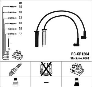 Bougiekabelset RCCR1204