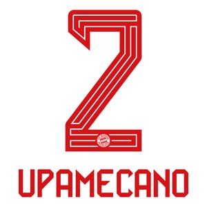 Upamecano 2 (Officiële Bayern München Bedrukking 2023-2024)