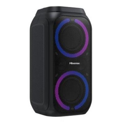 Dankzij de draagbare Bluetooth®-luidsprekers Hisense PARTY ROCKET160 Zwart