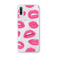 Bite my lip: Samsung Galaxy A70 Transparant Hoesje