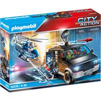 PLAYMOBIL PLAYMOBIL City Action Politiehelikopter: achtervolging van