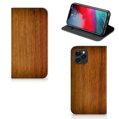 Apple iPhone 11 Pro Book | Wallet Case | Donker Hout