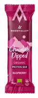 Moonvalley Organic Protein Bar Chocolate-Dipped Raspberry
