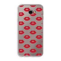 Lips: Samsung Galaxy J4 Plus Transparant Hoesje