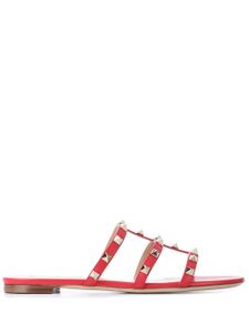 Valentino Garavani sandales Rockstud - Rouge