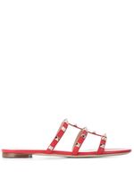 Valentino Garavani sandales Rockstud - Rouge