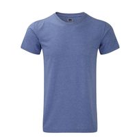 Basic heren T-shirt blauw melee 2XL (56)  -