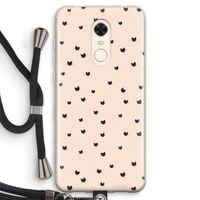 Kleine kattenkopjes: Xiaomi Redmi 5 Transparant Hoesje met koord