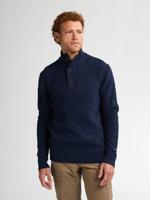 Petrol Knitwear Collar M-3050-kwc226 Trui 5090 Deep Capri