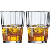 Whisky tumbler glazen - 6x - Norvege serie - transparant - 160 ml - thumbnail