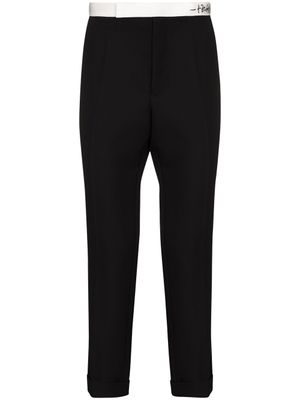 Haider Ackermann pantalon de costume crop - Noir