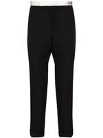 Haider Ackermann pantalon de costume crop - Noir