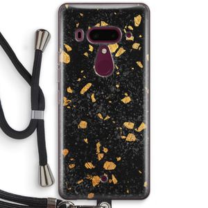 Terrazzo N°7: HTC U12+ Transparant Hoesje met koord