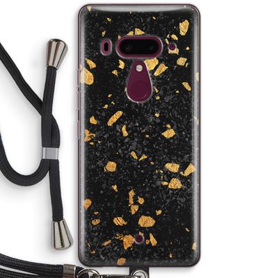 Terrazzo N°7: HTC U12+ Transparant Hoesje met koord