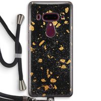 Terrazzo N°7: HTC U12+ Transparant Hoesje met koord