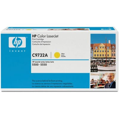 645A gele LaserJet tonercartridge (C9732A) Toner