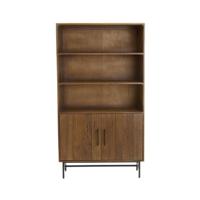 Light&living Kast 100x40x180 cm DUBAKU hout donker bruin