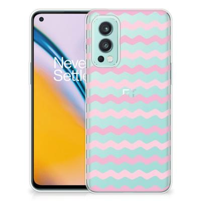 OnePlus Nord 2 5G | TPU bumper | Waves Roze