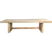 HSM - HSM Collection-Eettafel Block-250x80-95x78-Naturel-Munggur