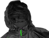 UFO PLAST regenjas "pakhar rain jacket ufo black gr. xl
