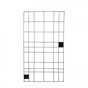 Vtwonen memo board wire black 60x105cm