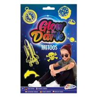 Creative Craft Group Glow in the dark tattoos - blauw