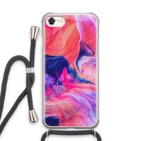 Earth And Ocean: iPhone 8 Transparant Hoesje met koord