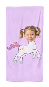 Cartoon Handdoek Unicorn - Pillow Buddies