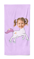 Cartoon Handdoek Unicorn - Pillow Buddies