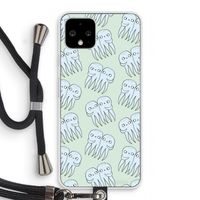 Octopussen: Pixel 4 Transparant Hoesje met koord