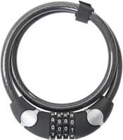 CONTEC cijfer-kabelslot "ecoloc" ct comb.cable lock ecoloc 12mm x 85cm black