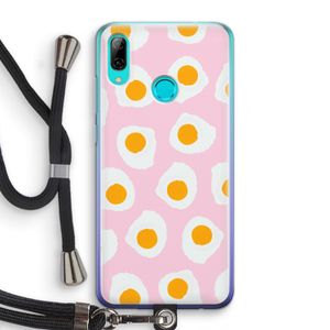 Dancing eggs: Huawei P Smart (2019) Transparant Hoesje met koord