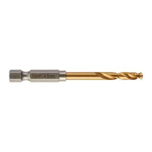 Milwaukee Accessoires Metaalboor Shockwave HSS-G Ti. 4.5mm -1pc - 48894710