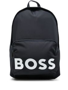 BOSS sac à dos Catch 2.0 à logo appliqué - Bleu