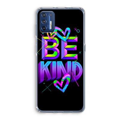 Be Kind: Motorola Moto G9 Plus Transparant Hoesje
