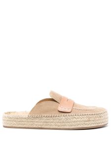 JW Anderson espadrilles en cuir - Tons neutres