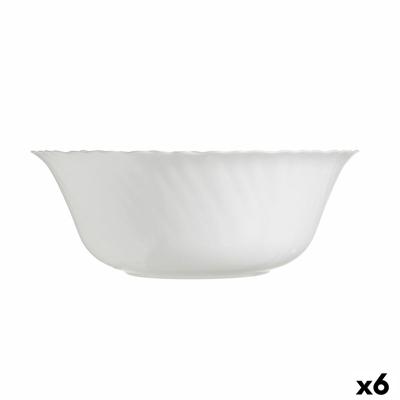 Saladekom Luminarc Feston Wit Glas (25 cm) (6 Stuks)