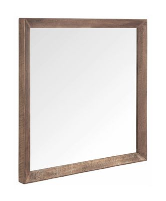 DTP Home Spiegel 'Metropole' Teakhout, 80 x 80cm