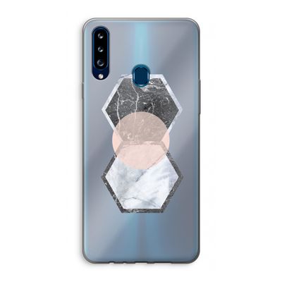 Creatieve toets: Samsung Galaxy A20s Transparant Hoesje