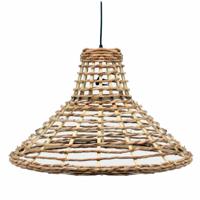 Plafondlamp DKD Home Decor 56 x 56 x 34 cm Bruin Rotan 50 W
