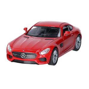 Speelgoed Mercedes Benz auto - rood - die-cast metaal - 11 cm - Model AMG GT