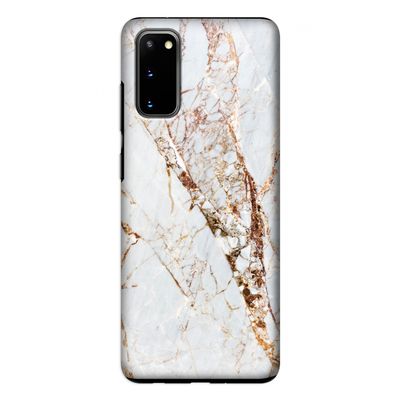 Goud marmer: Samsung Galaxy S20 Tough Case