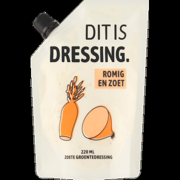 Dit is Dressing Zoete Groentedressing 220ML bij Jumbo