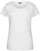 James & Nicholson JN8003 Ladies´ T Pocket - /White - XS